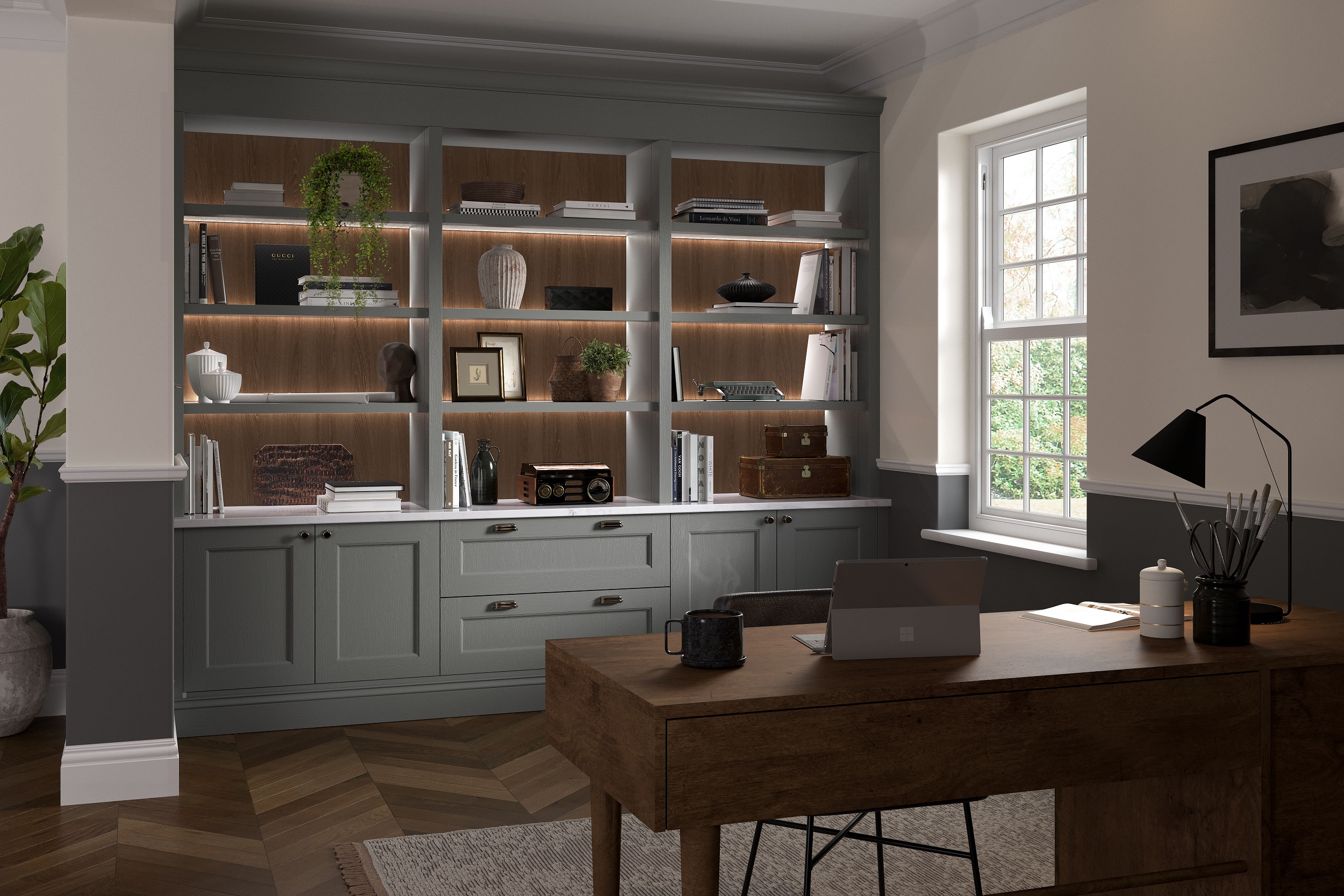 Mornington Beaded Home Office | Second Nature